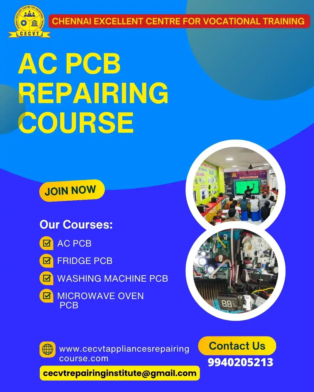 AC PCB Repairing Course in Adarsh Nagar, Delhi