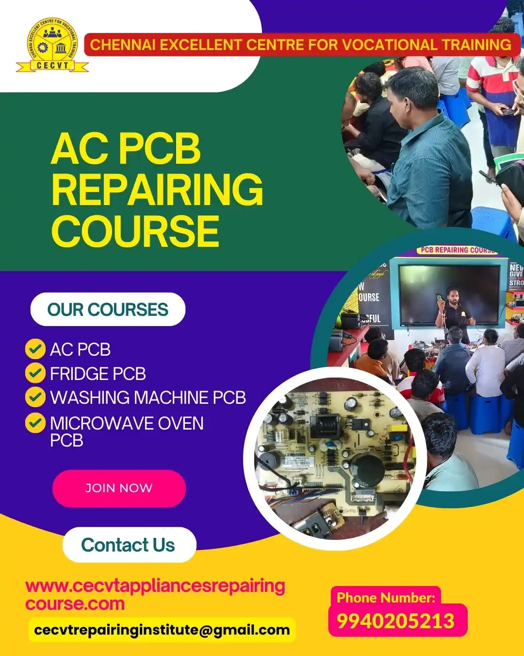 AC PCB Repairing Course in Baheri
