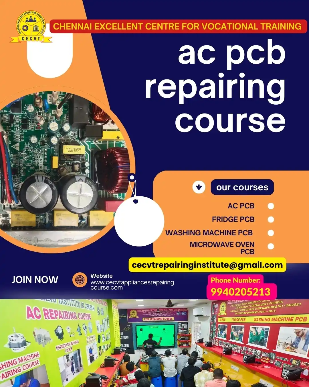 AC PCB Repairing Course in Bankata