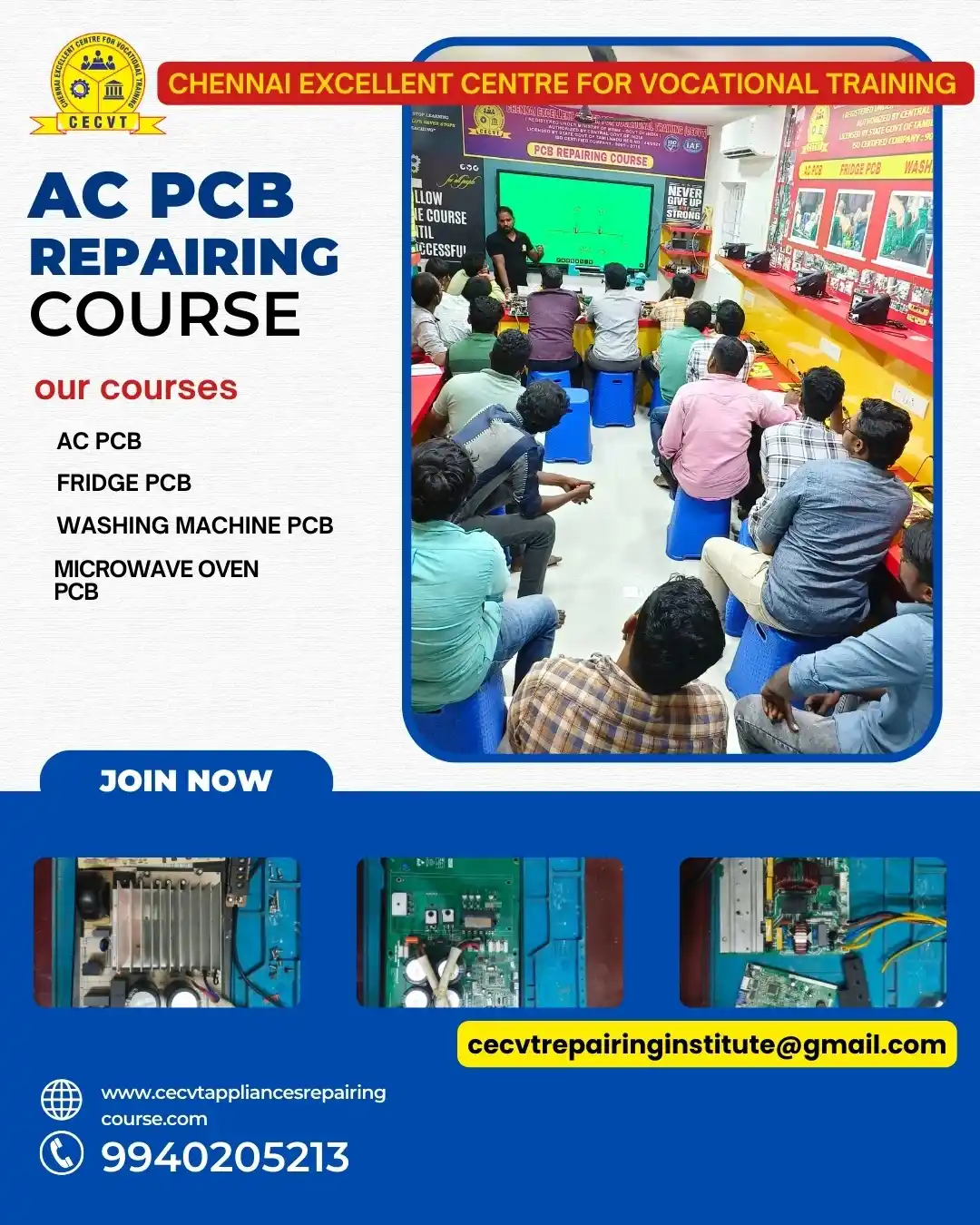 AC PCB Repairing Course in Barakhamba Road - Delhi