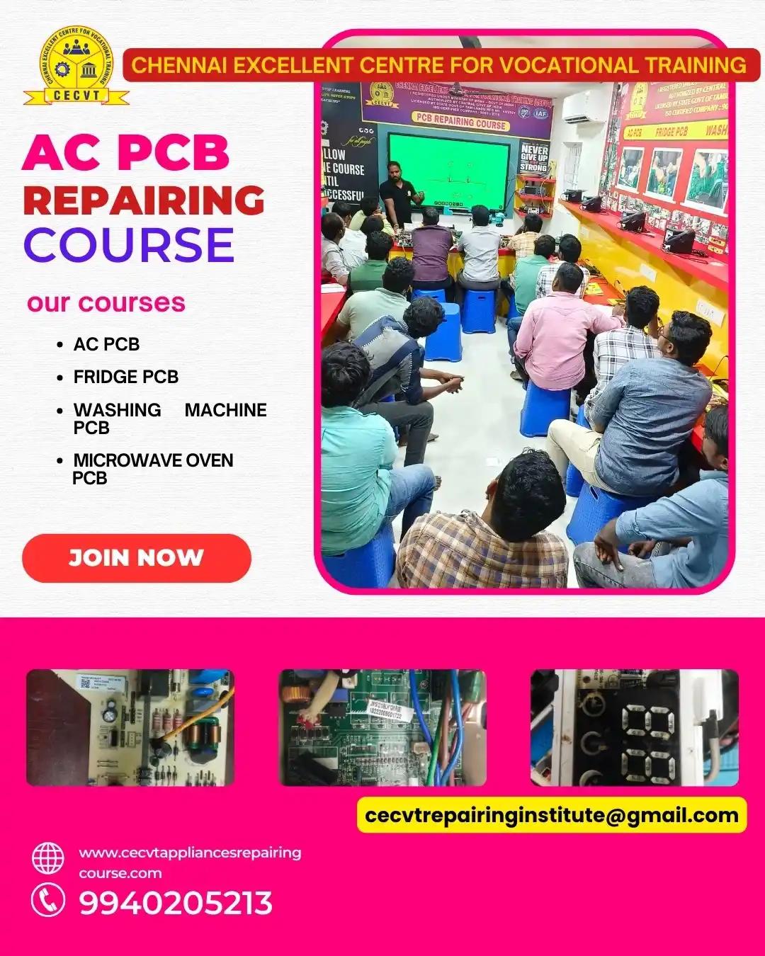 AC PCB Repairing Course in Barakhamba Road - Delhi