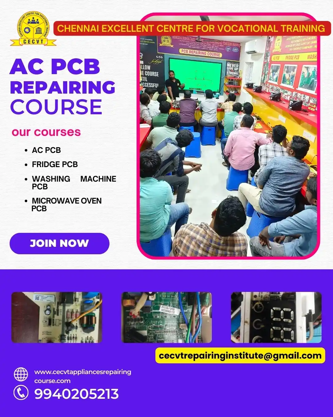 AC PCB Repairing Course in Barakhamba Road - Delhi