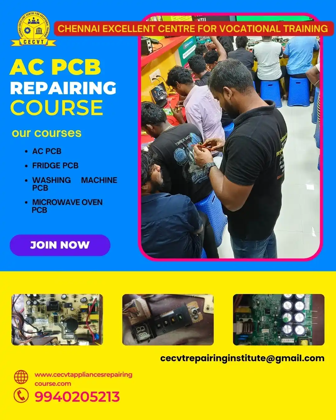 AC PCB Repairing Course in Barakhamba Road - Delhi