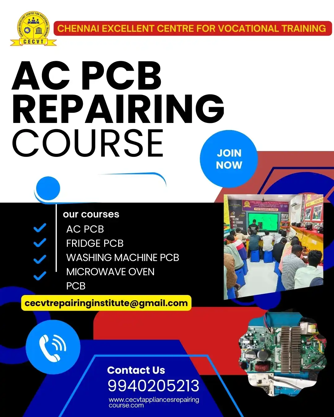 AC PCB Repairing Course in Barakhamba Road - Delhi