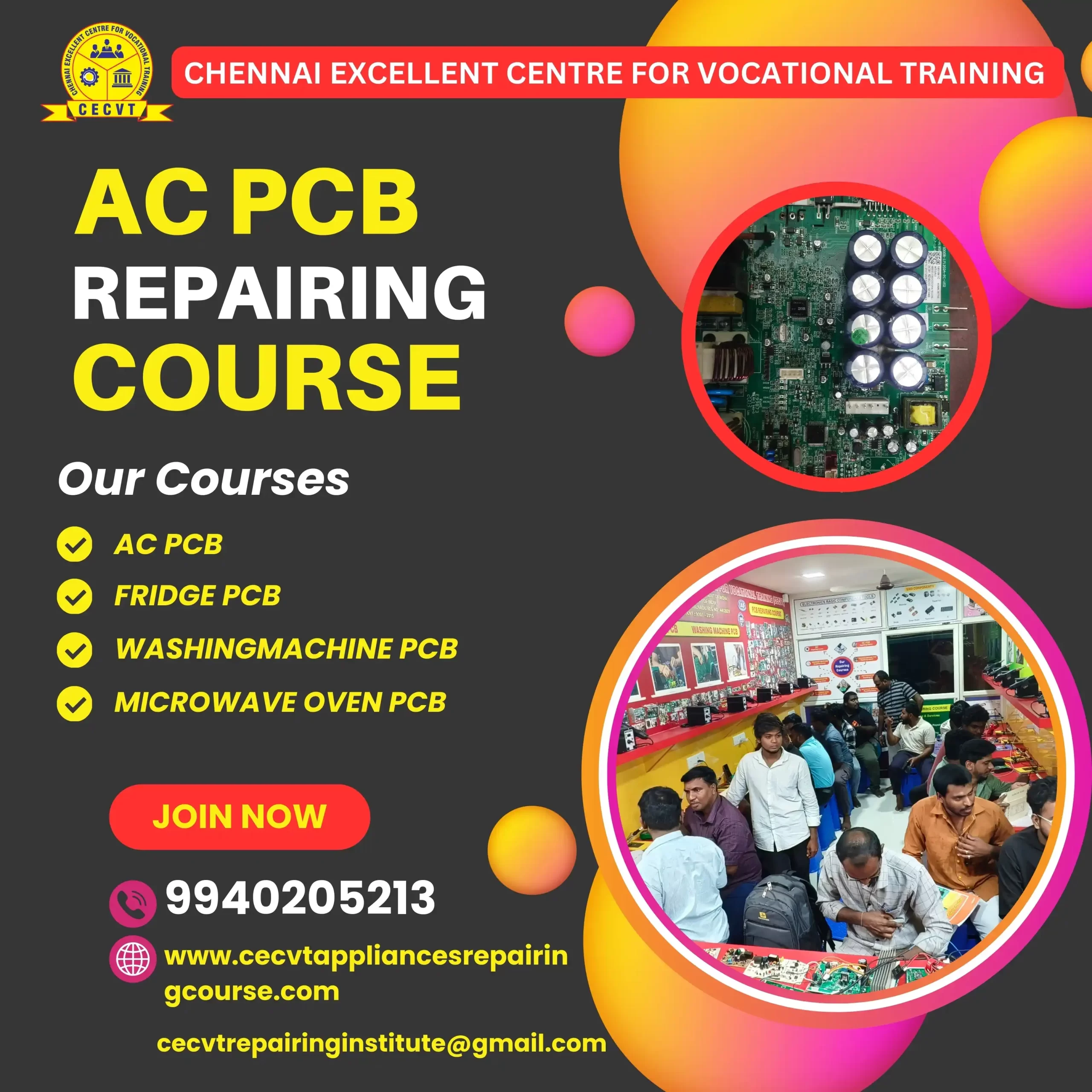 AC PCB Repairing Course in Batla House