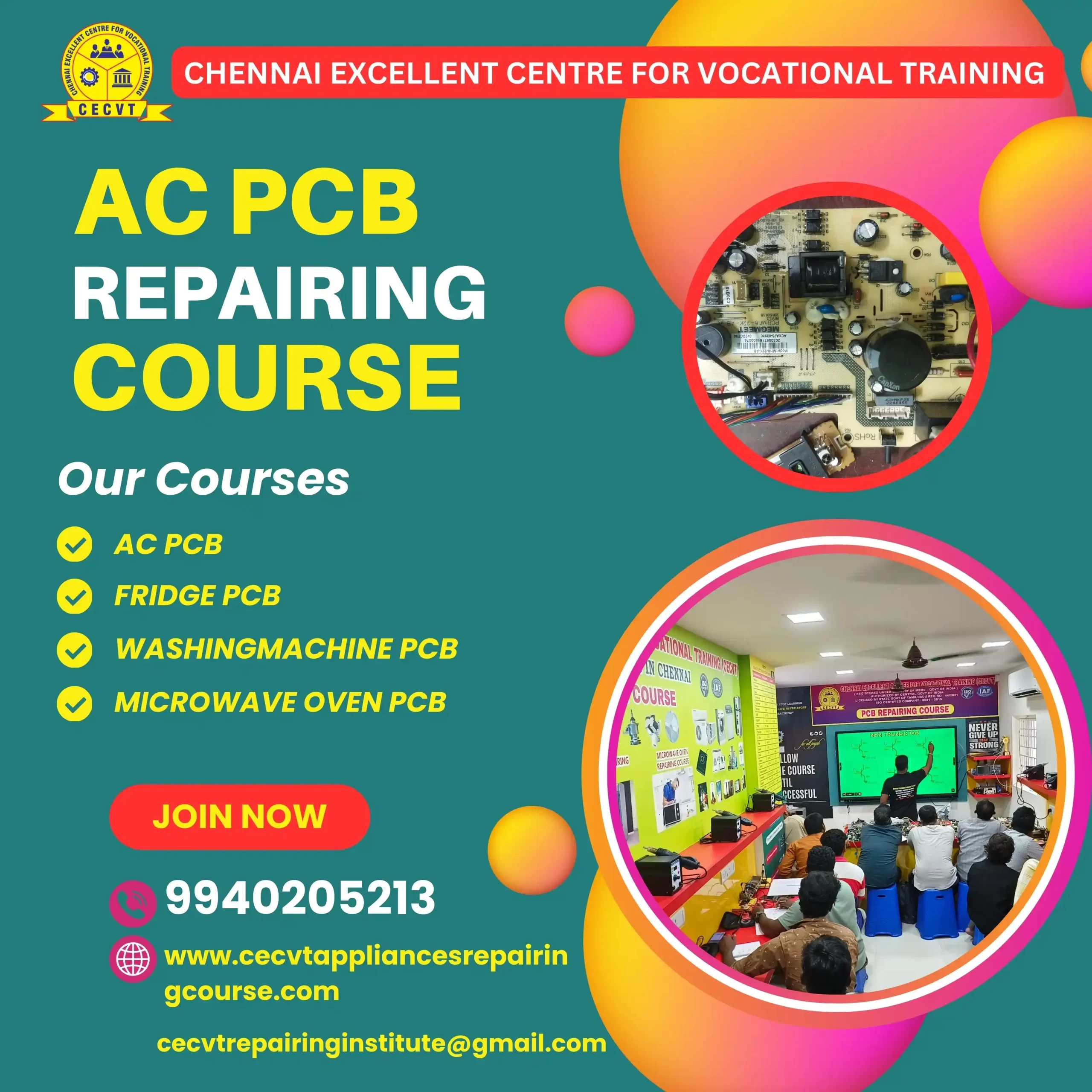 AC PCB Repairing Course in Barhaj