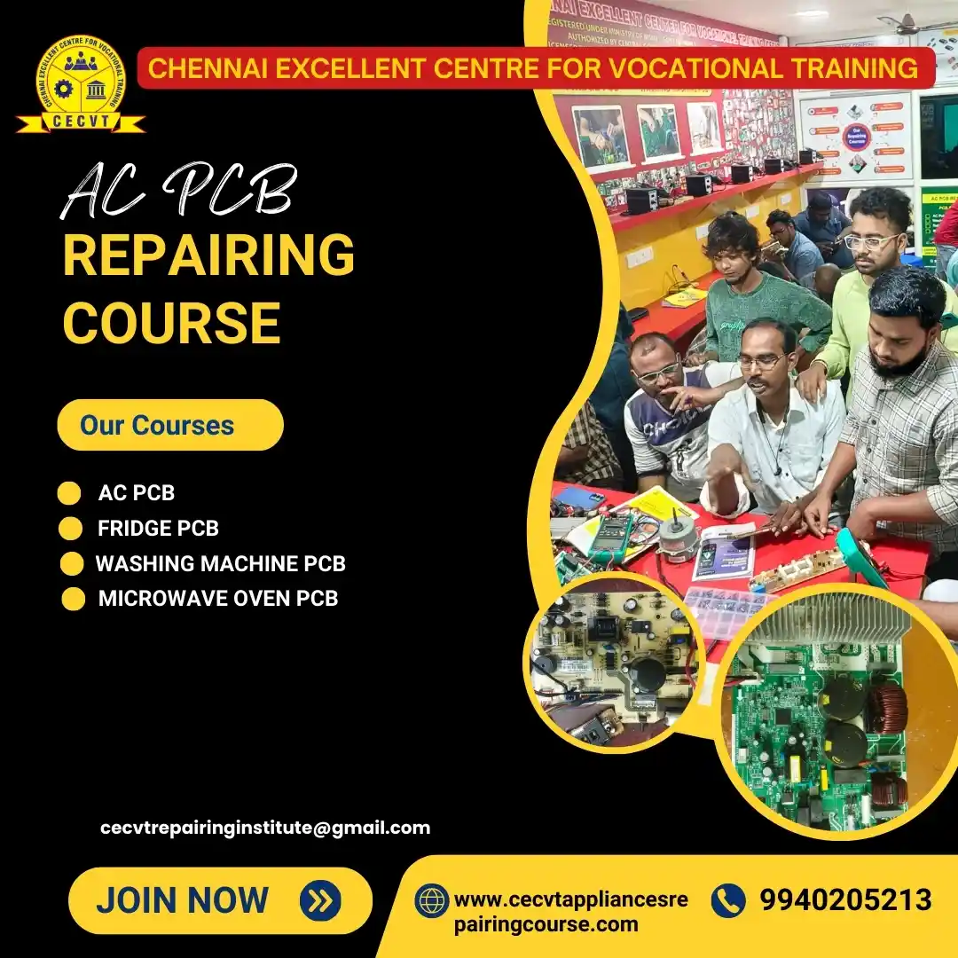AC PCB Board Mechanic Course in MuzaffarnagarAC PCB Board Mechanic Course in Muzaffarnagar AC PCB Board Mechanic Course in Muzaffarnagar Uttar Pradesh