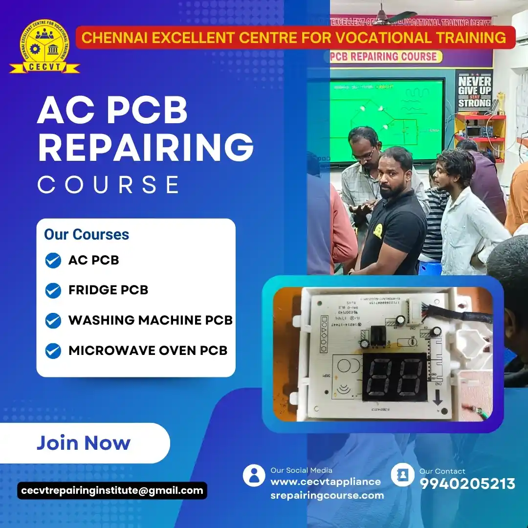 AC PCB Board Mechanic Course in Moradabad Uttar Pradesh