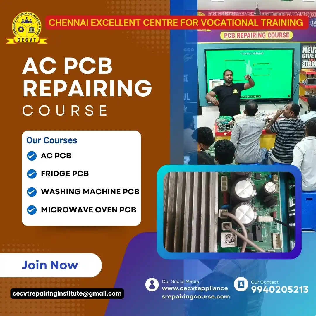 AC PCB Board Mechanic Course in Moradabad Uttar Pradesh