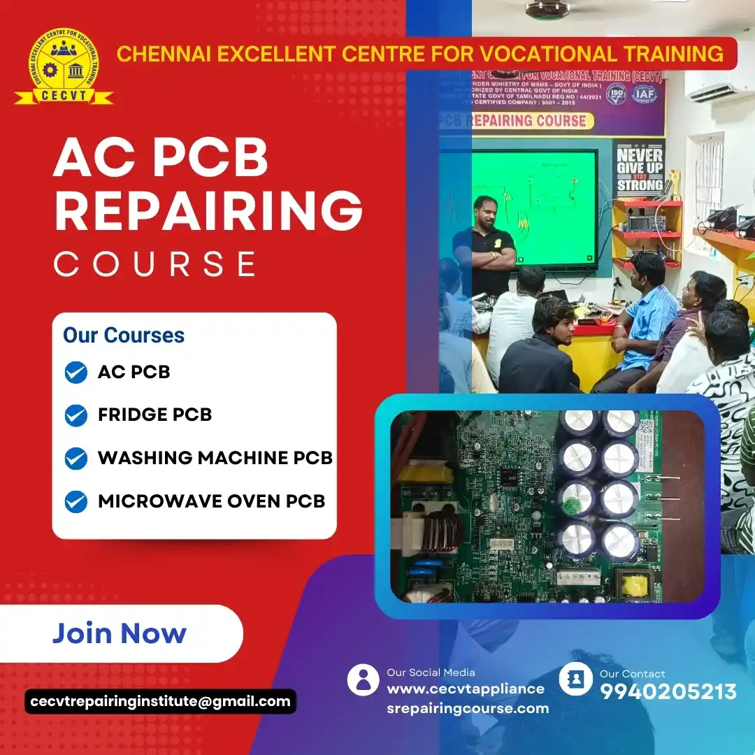 AC PCB Board Mechanic Course in Pilibhit Uttar Pradesh