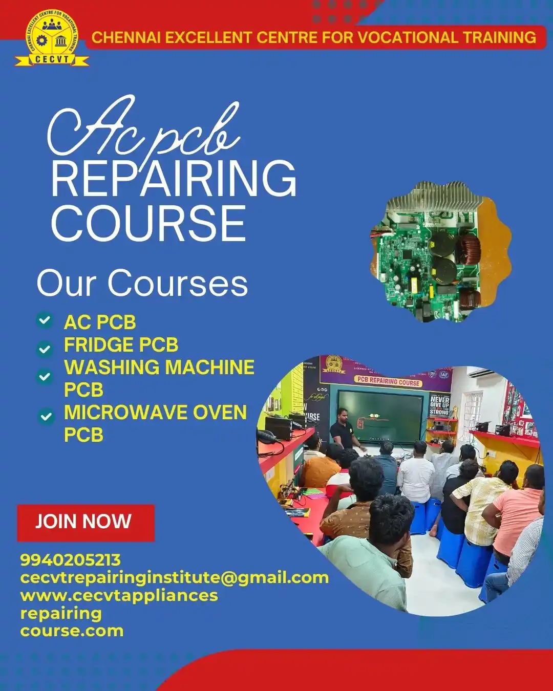 AC PCB Repairing Course in Achhalda - Uttar Pradesh