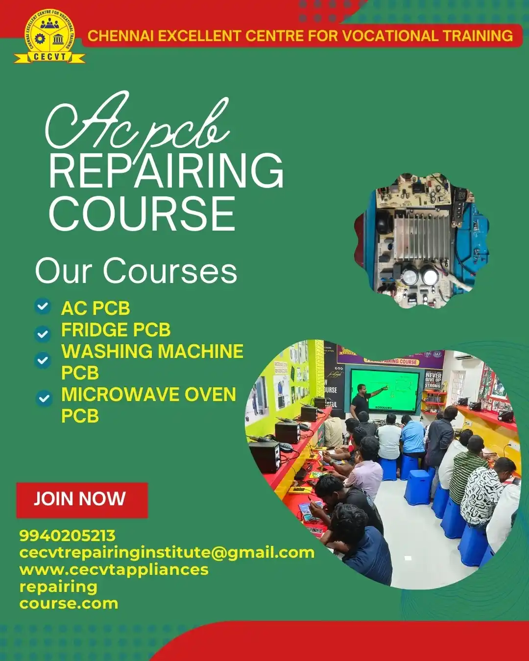 AC PCB Repairing Course in Achhalda - Uttar Pradesh