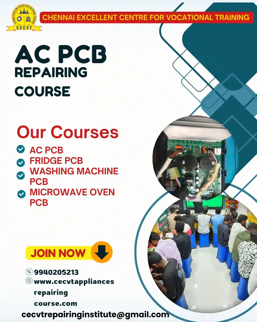 AC PCB Board Mechanic Course in Central Delhi