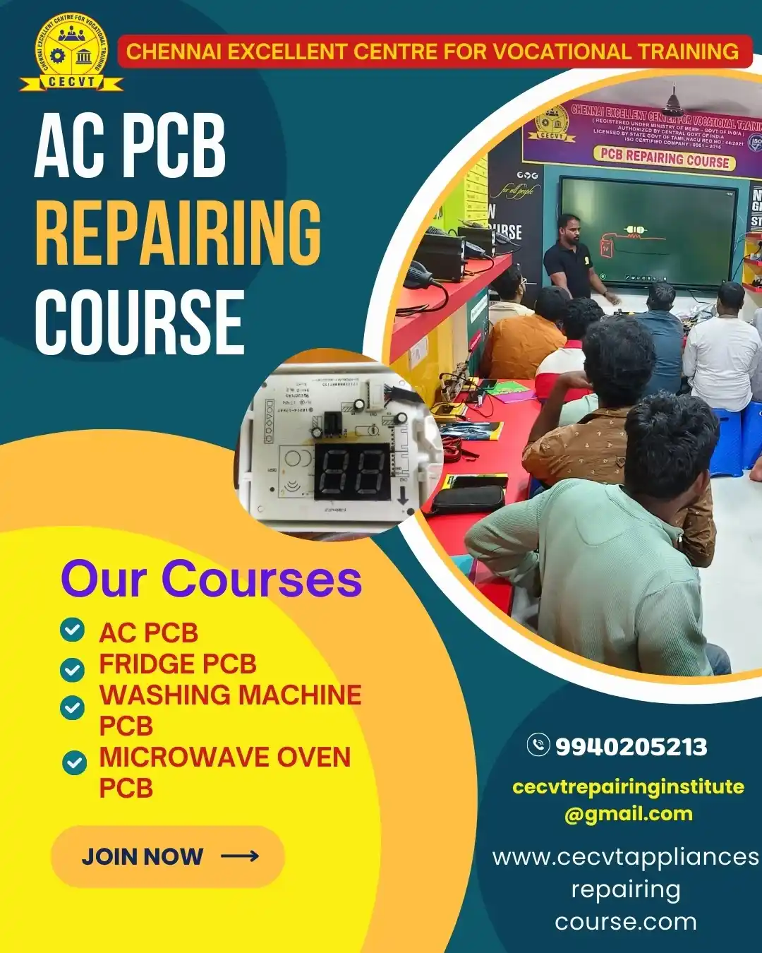 AC PCB Repairing Course in Nalbari, Assam