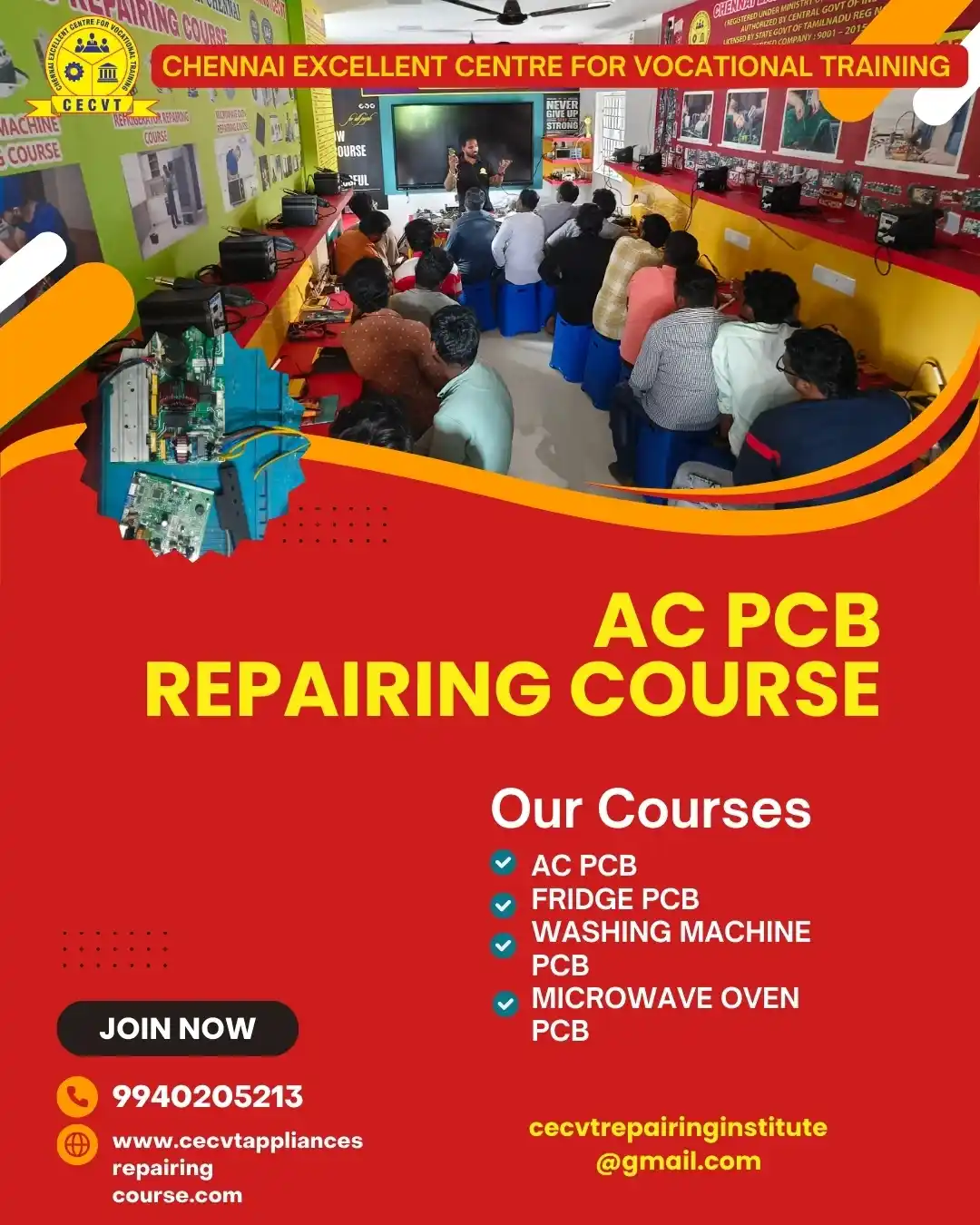 AC PCB Repairing Course in Akbarpur