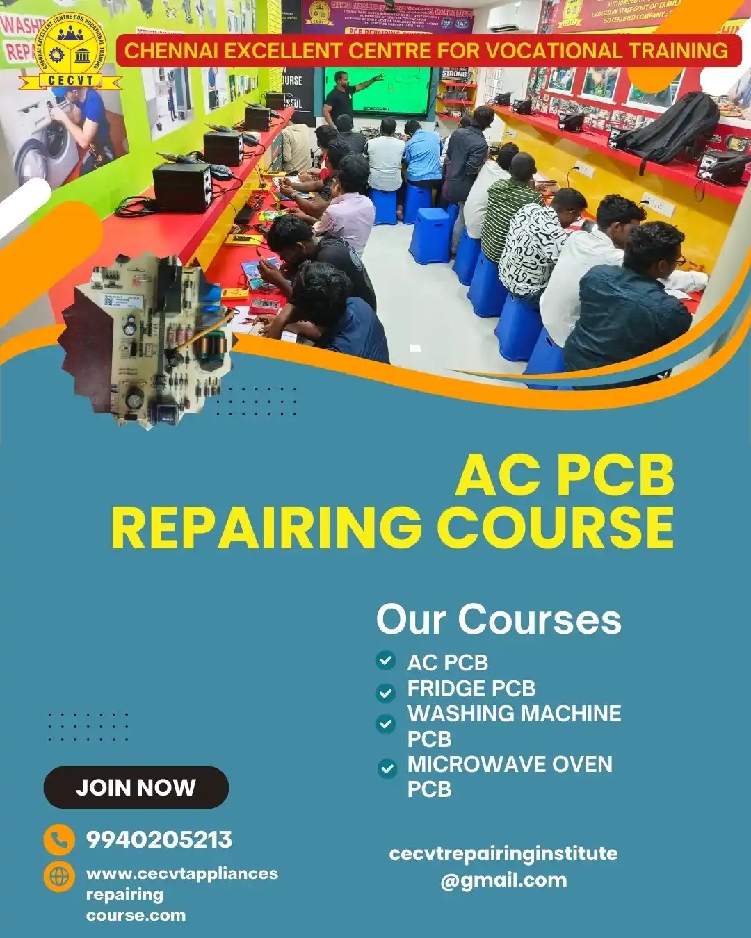 AC PCB Repairing Course in Sonitpur, Assam