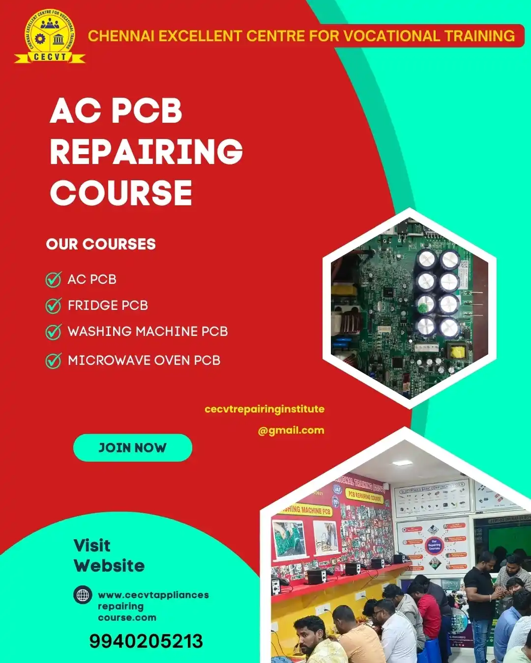 AC PCB Repairing Course in South Salmara-Mankachar, Assam