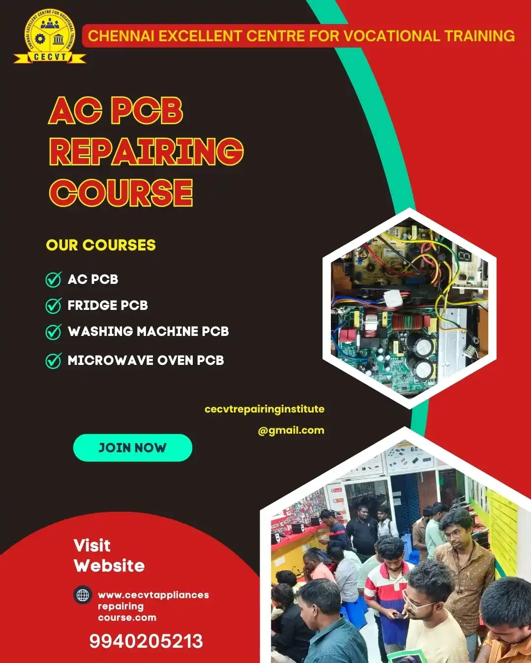 AC PCB Repairing Course in South Salmara-Mankachar, Assam