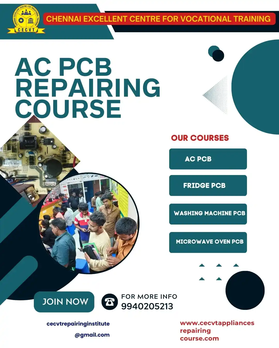 AC PCB Repairing Course in Sribhumi, Assam