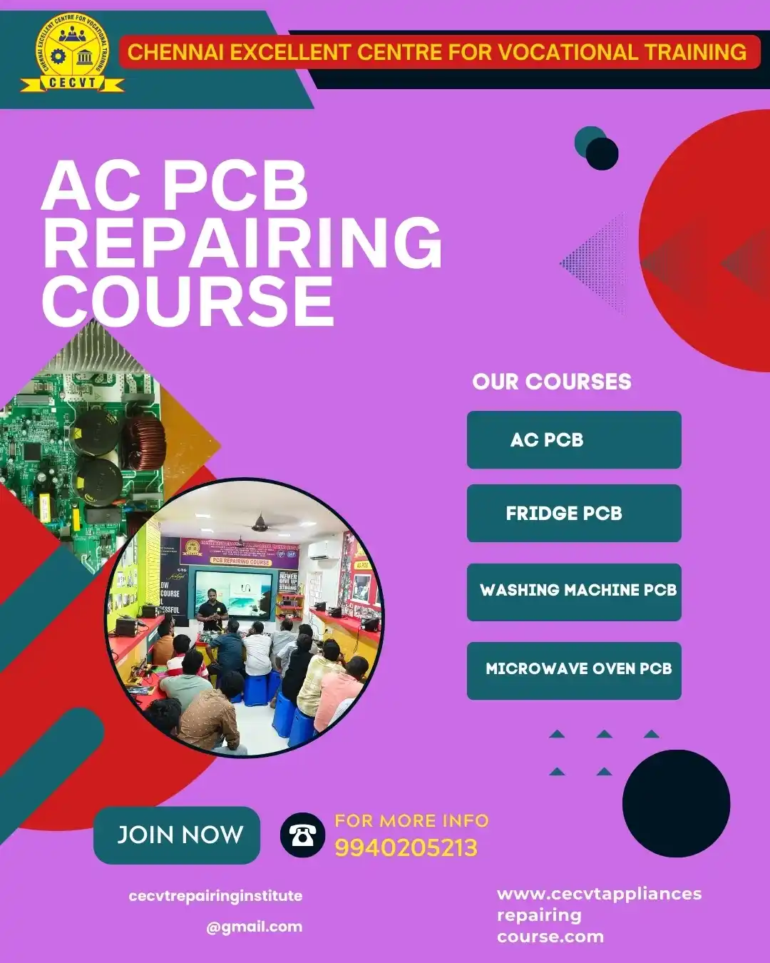 AC PCB Repairing Course in Tamulpur, Assam