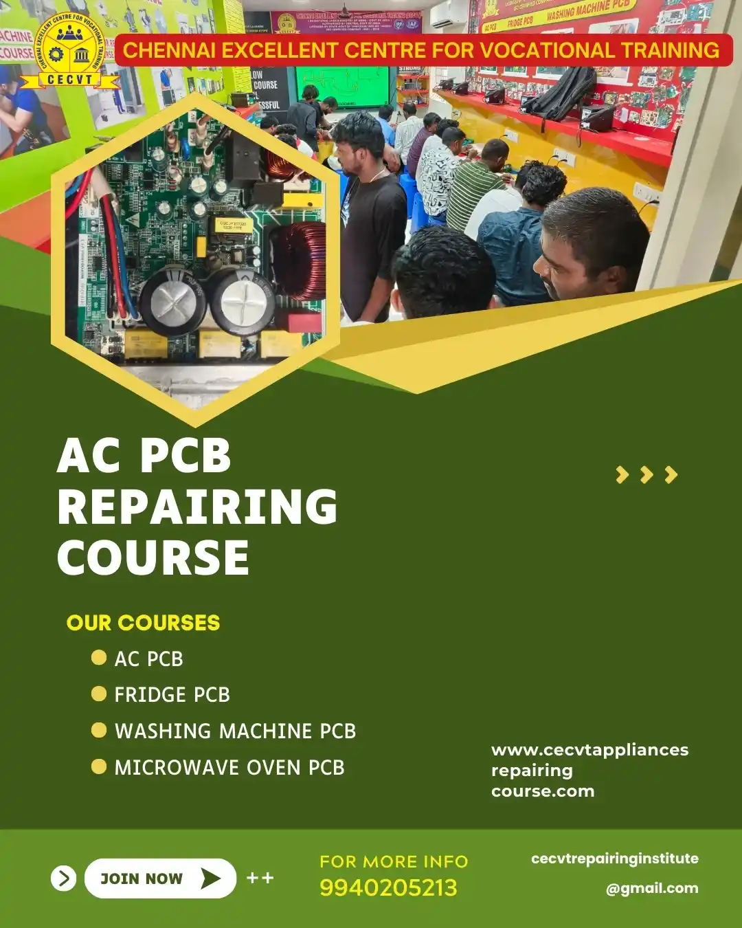 AC PCB Repairing Course in Tamulpur, Assam