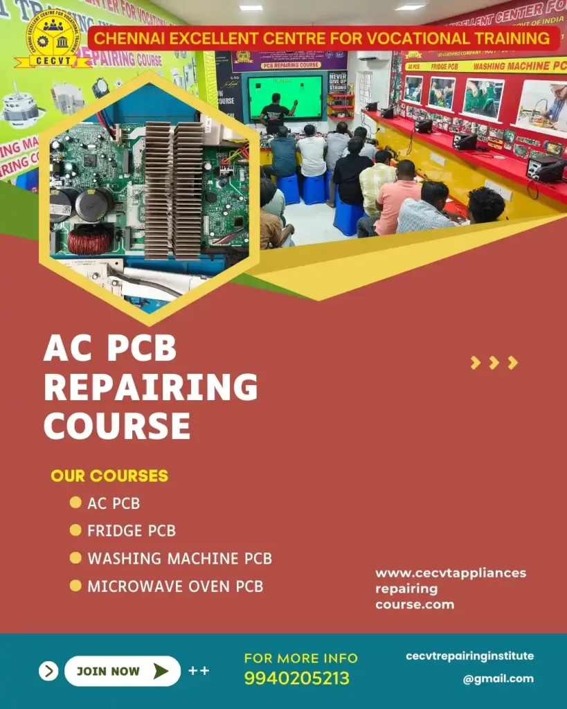 AC PCB Board Mechanic Course in South West Delhi