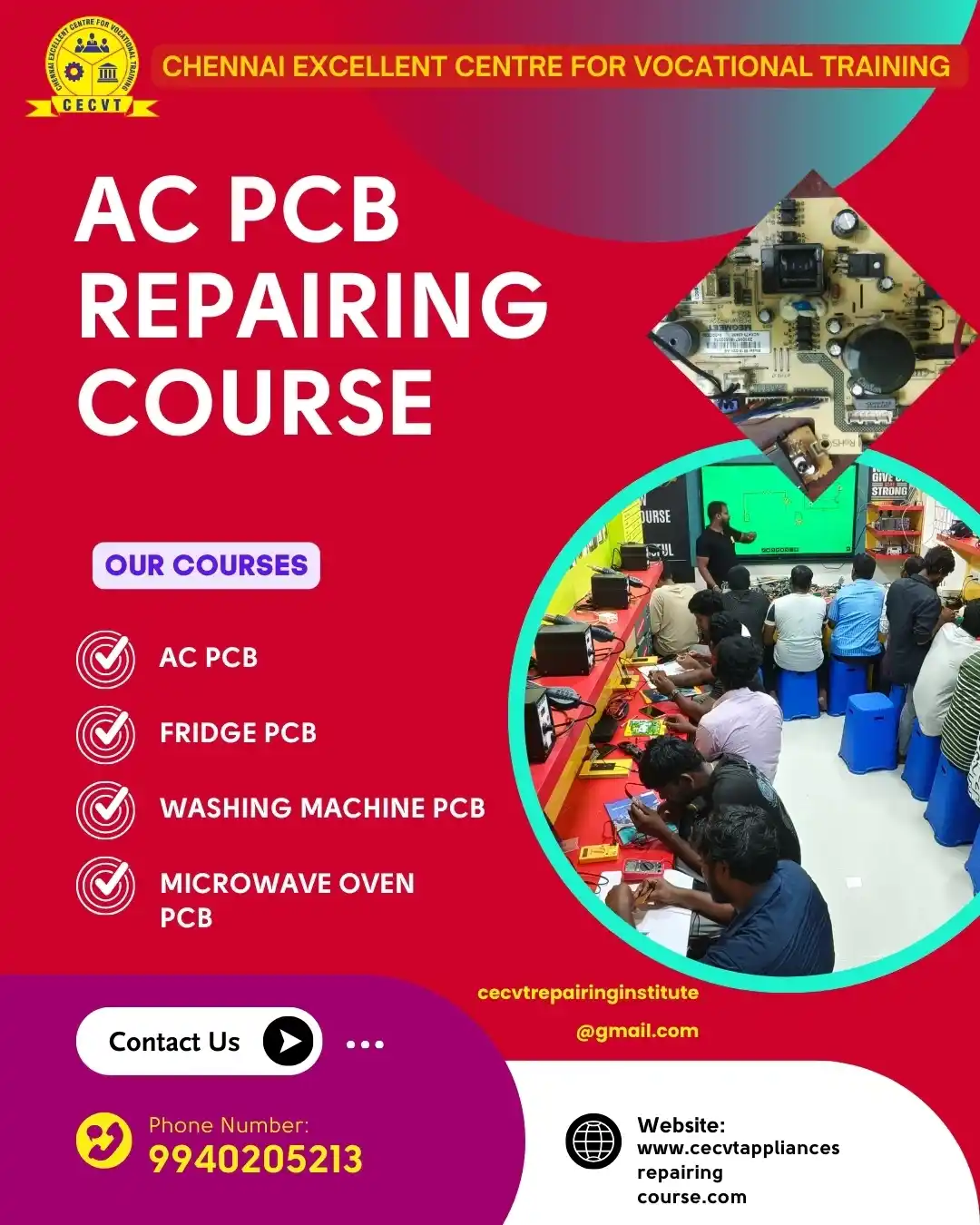 AC PCB Repairing Course in Anupshahr