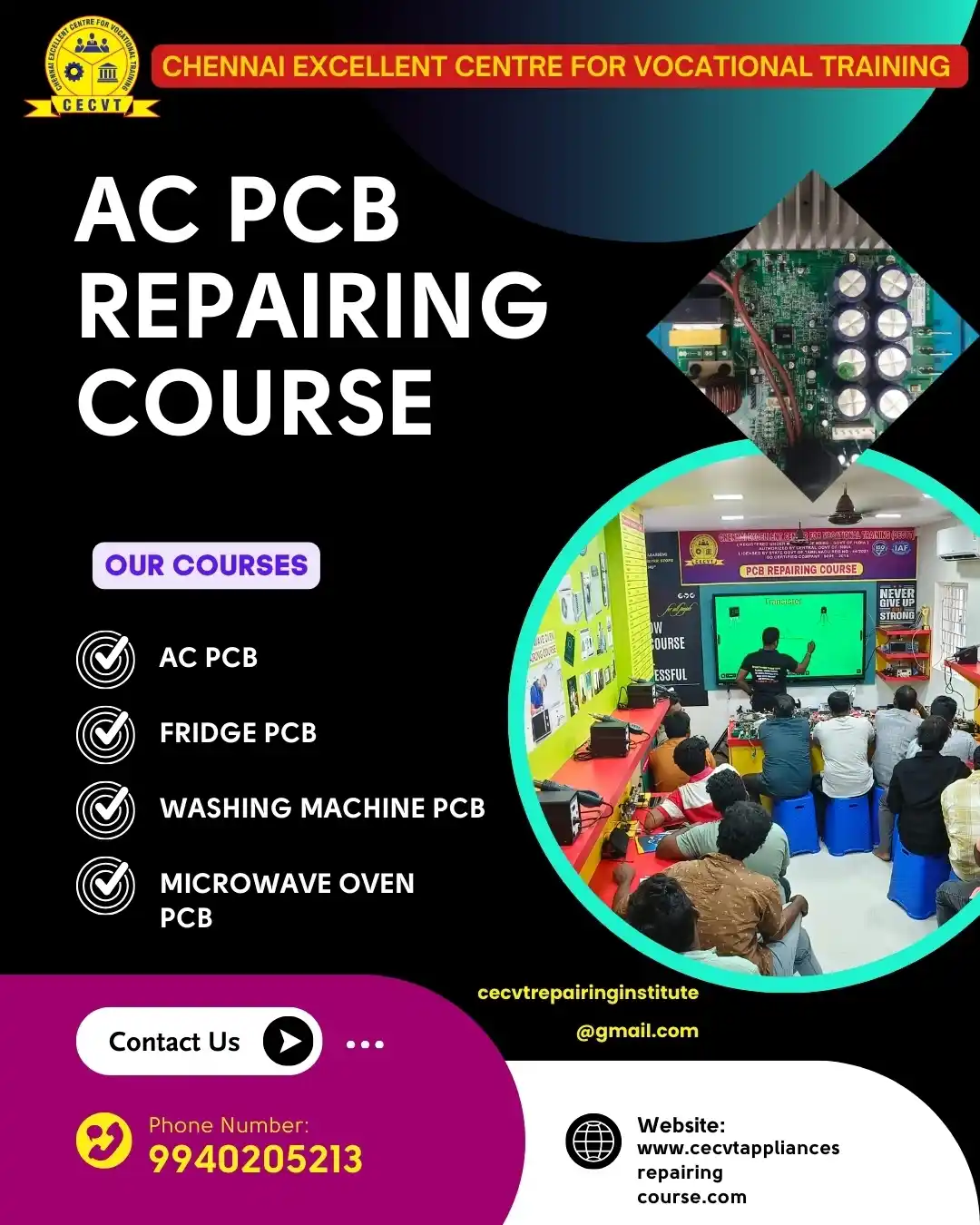 AC PCB Repairing Course in Anupshahr