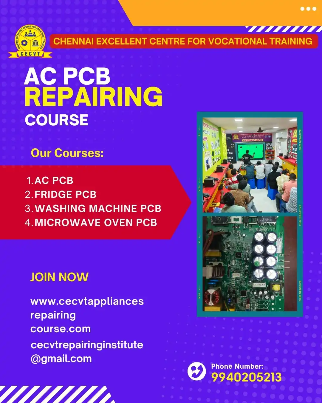 AC PCB Repairing Course in West Karbi Anglong, Assam