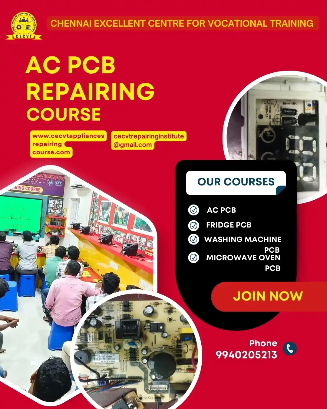 AC PCB Repairing Course in Bichom, Arunachal Pradesh