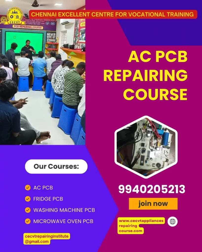 AC PCB Board Mechanic Course in Paschim Bardhaman West Bengal