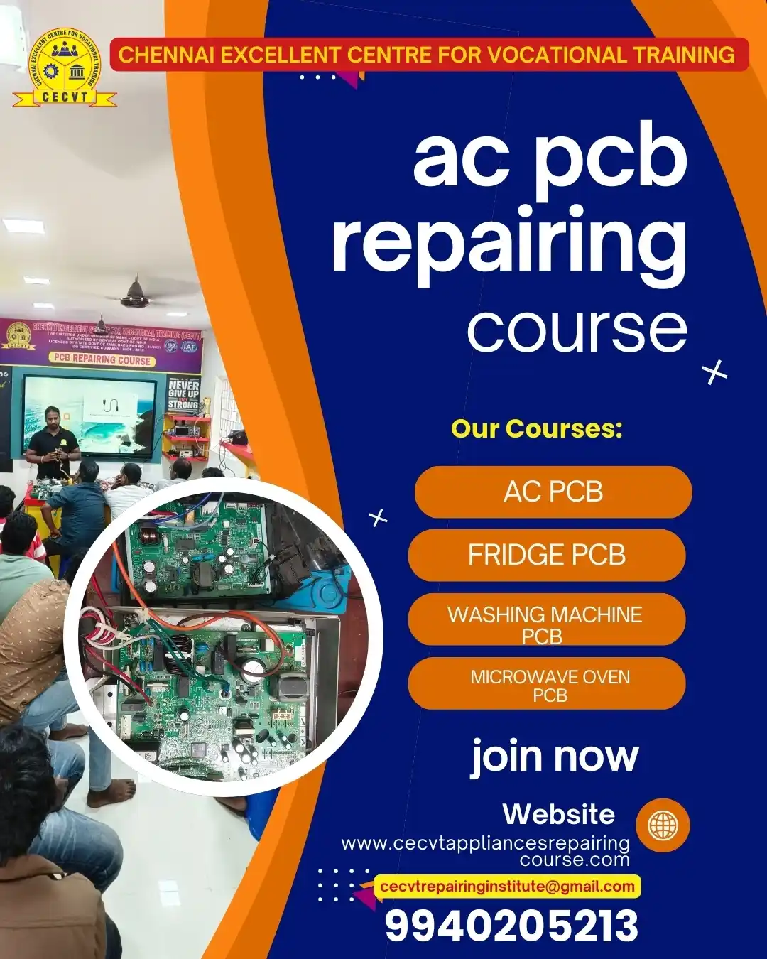 AC PCB Repairing Course in Dibang Valley, Arunachal Pradesh