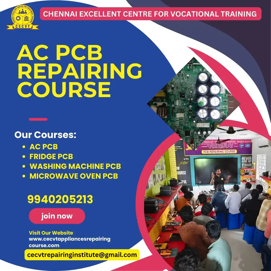 AC PCB Board Mechanic Course in Ajmer Rajasthan
