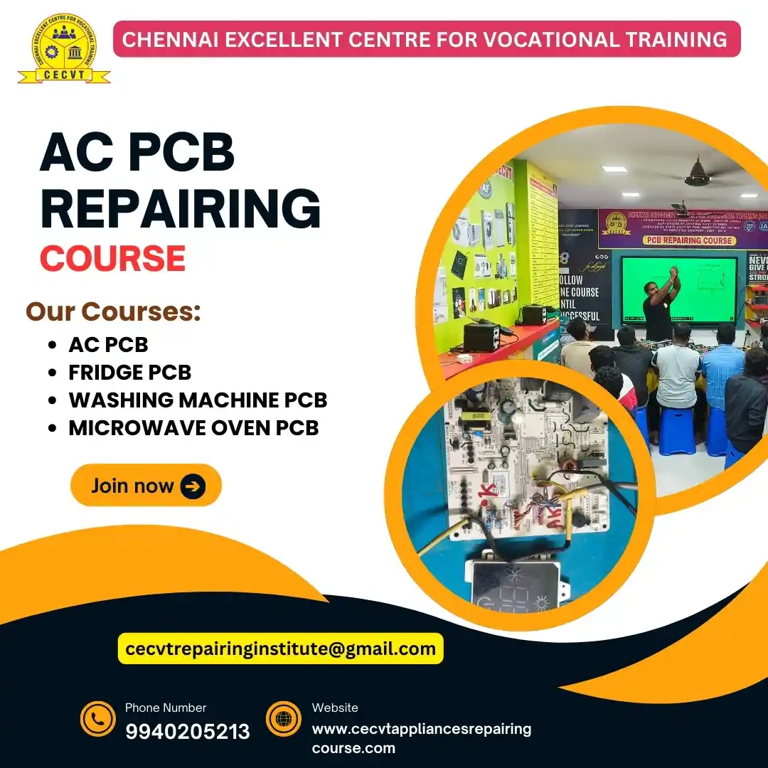 AC PCB Board Mechanic Course in Ajmer Rajasthan