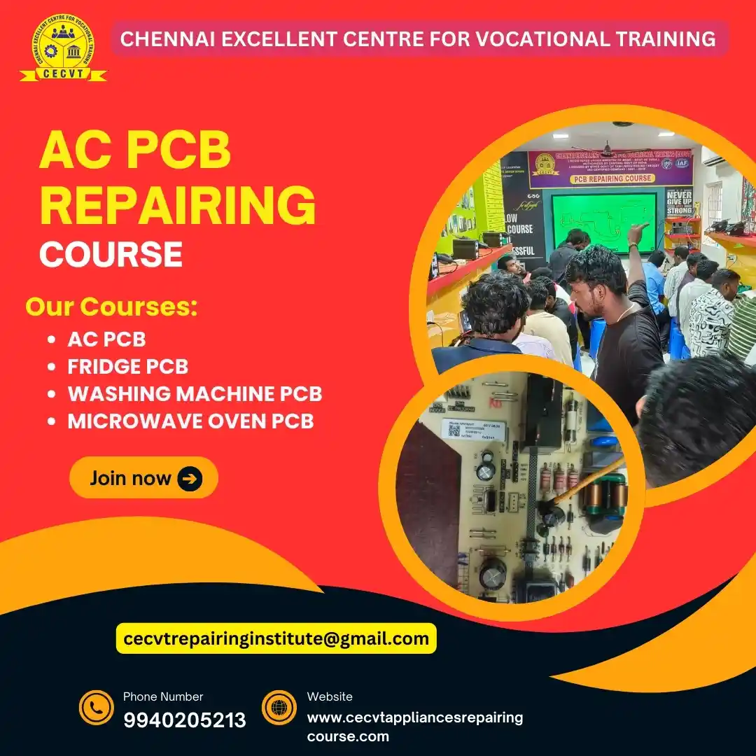 AC PCB Board Mechanic Course in Alwar Rajasthan