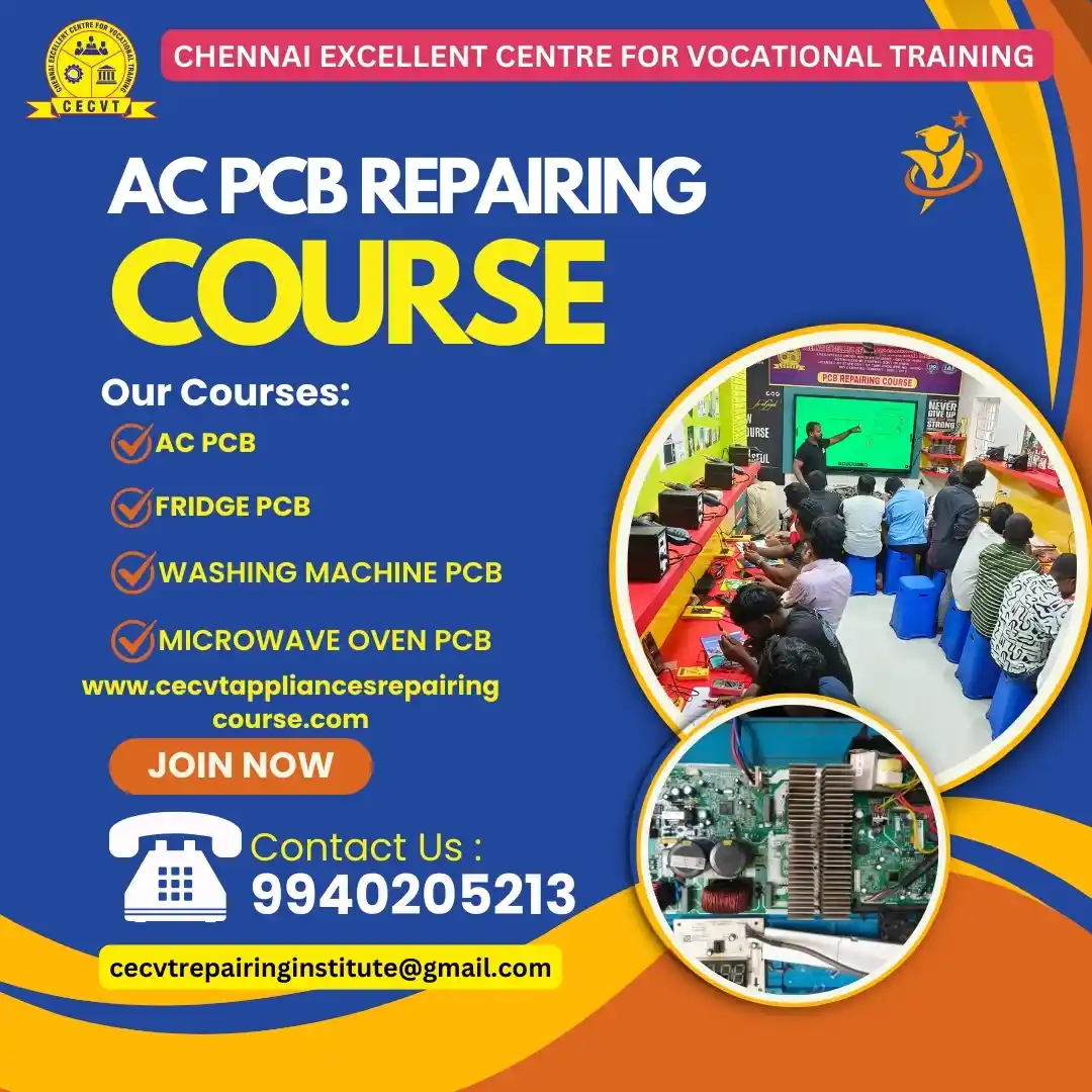 AC PCB Board Mechanic Course in Anupgarh Rajasthan