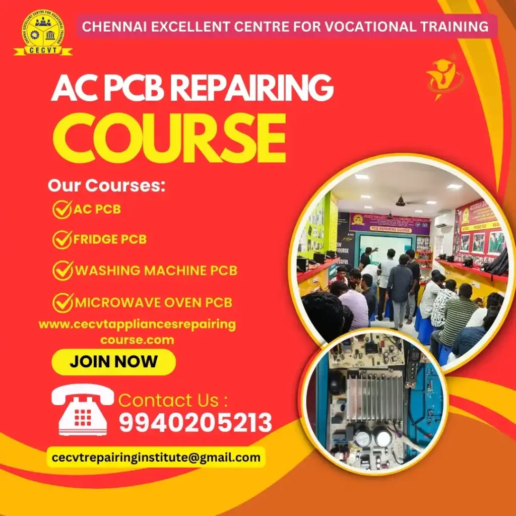 AC PCB Board Mechanic Course in Anupgarh Rajasthan