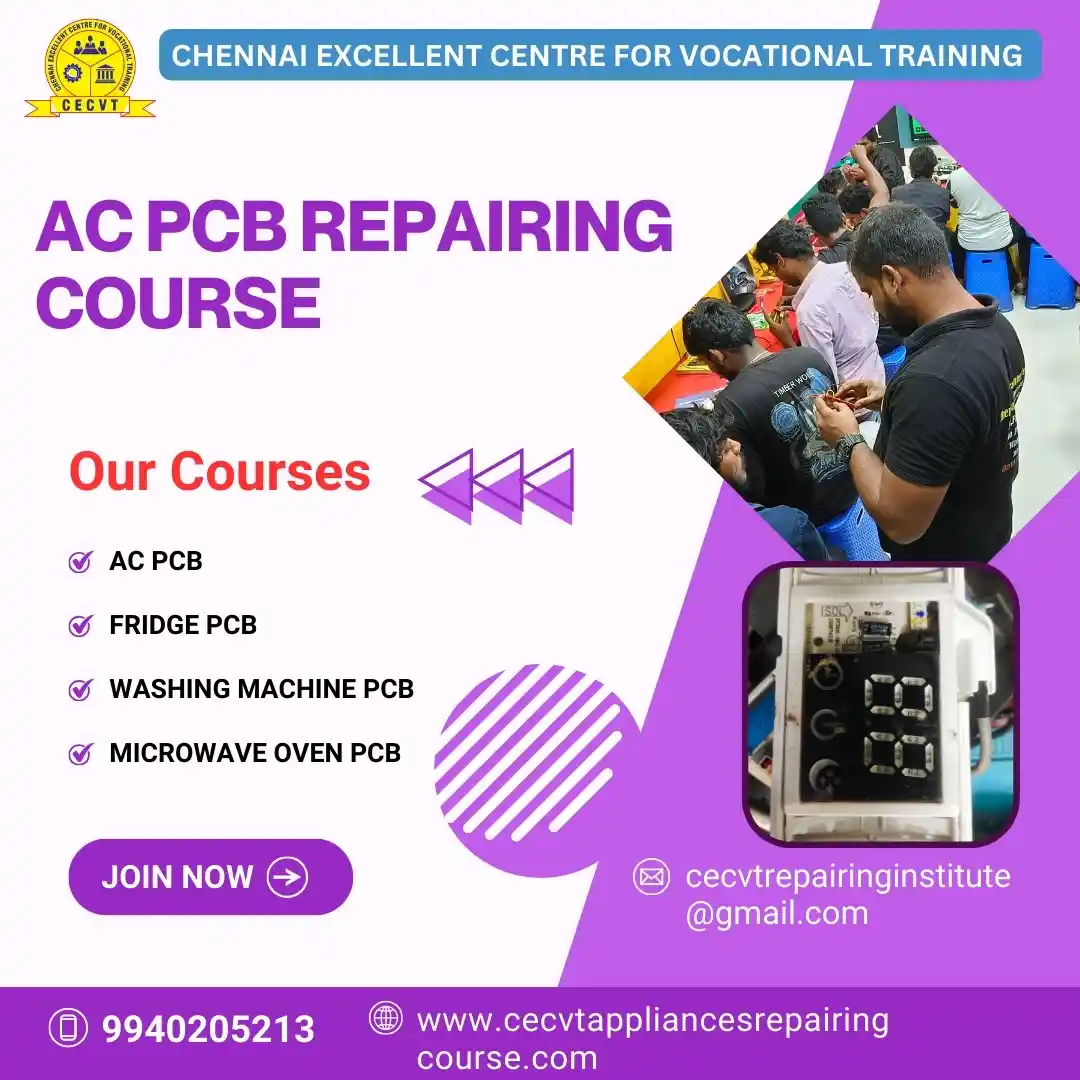 AC PCB Board Mechanic Course in Banswara Rajasthan