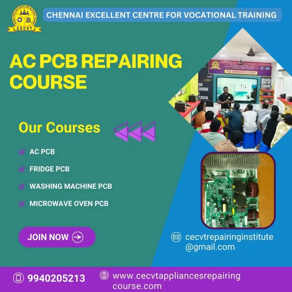 AC PCB Board Mechanic Course in Banswara Rajasthan