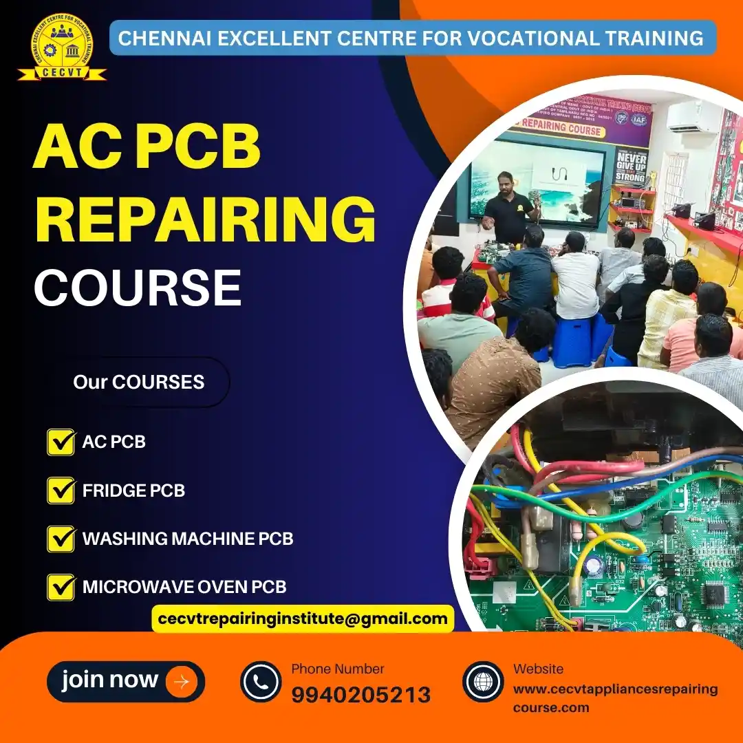 AC PCB Board Mechanic Course in Baran Rajasthan