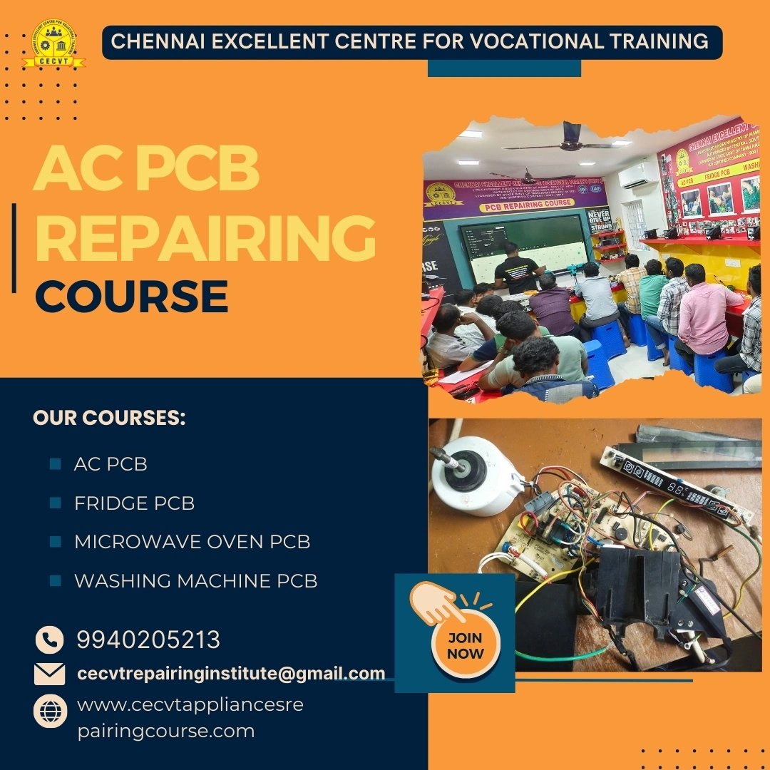 AC PCB Repairing Course in Etmadpur