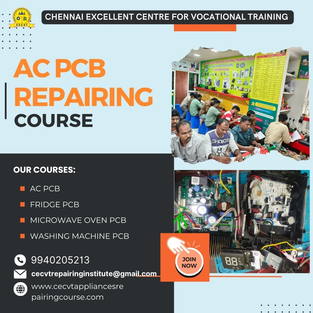 AC PCB Repairing Course in Etmadpur