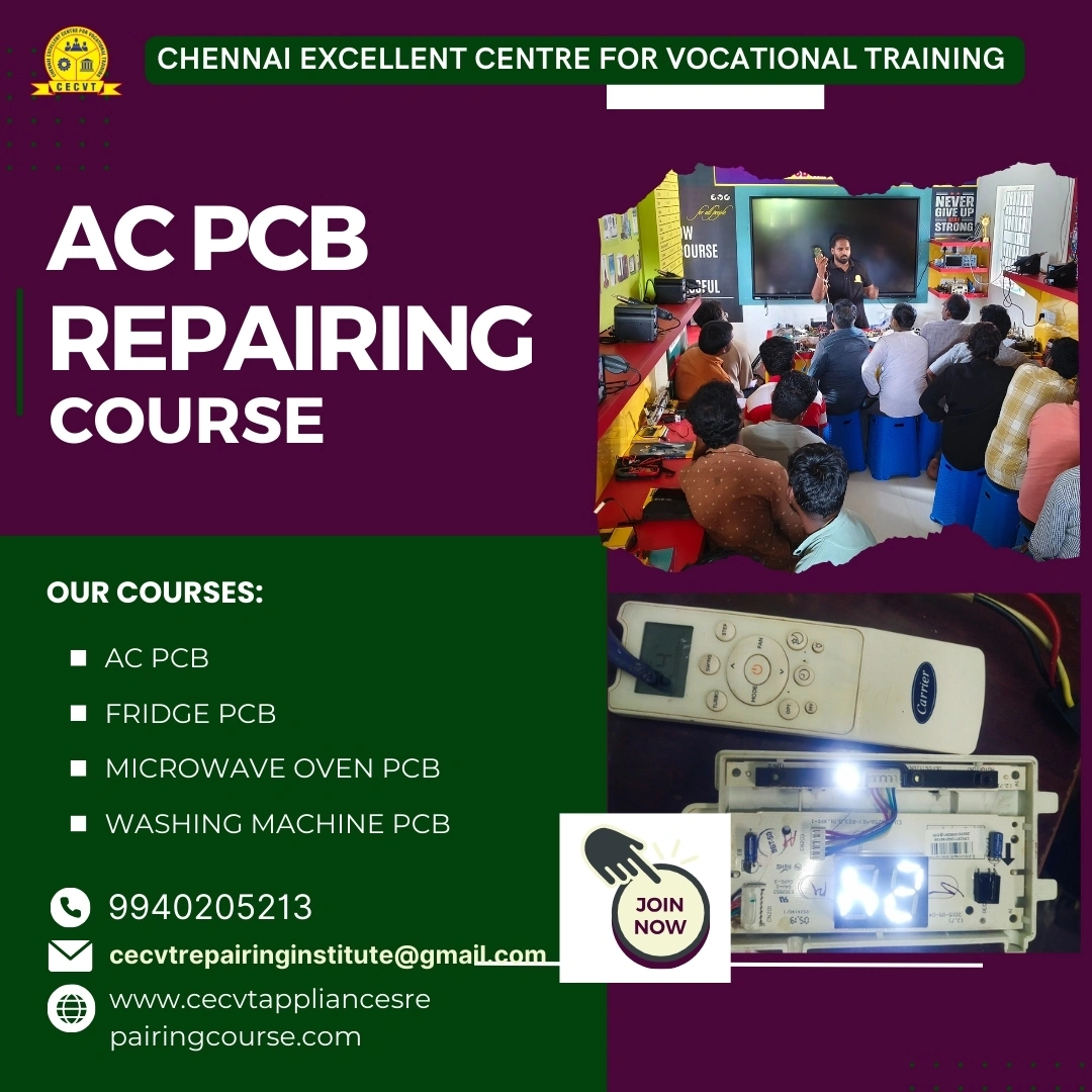 AC PCB Repairing Course in Etmadpur
