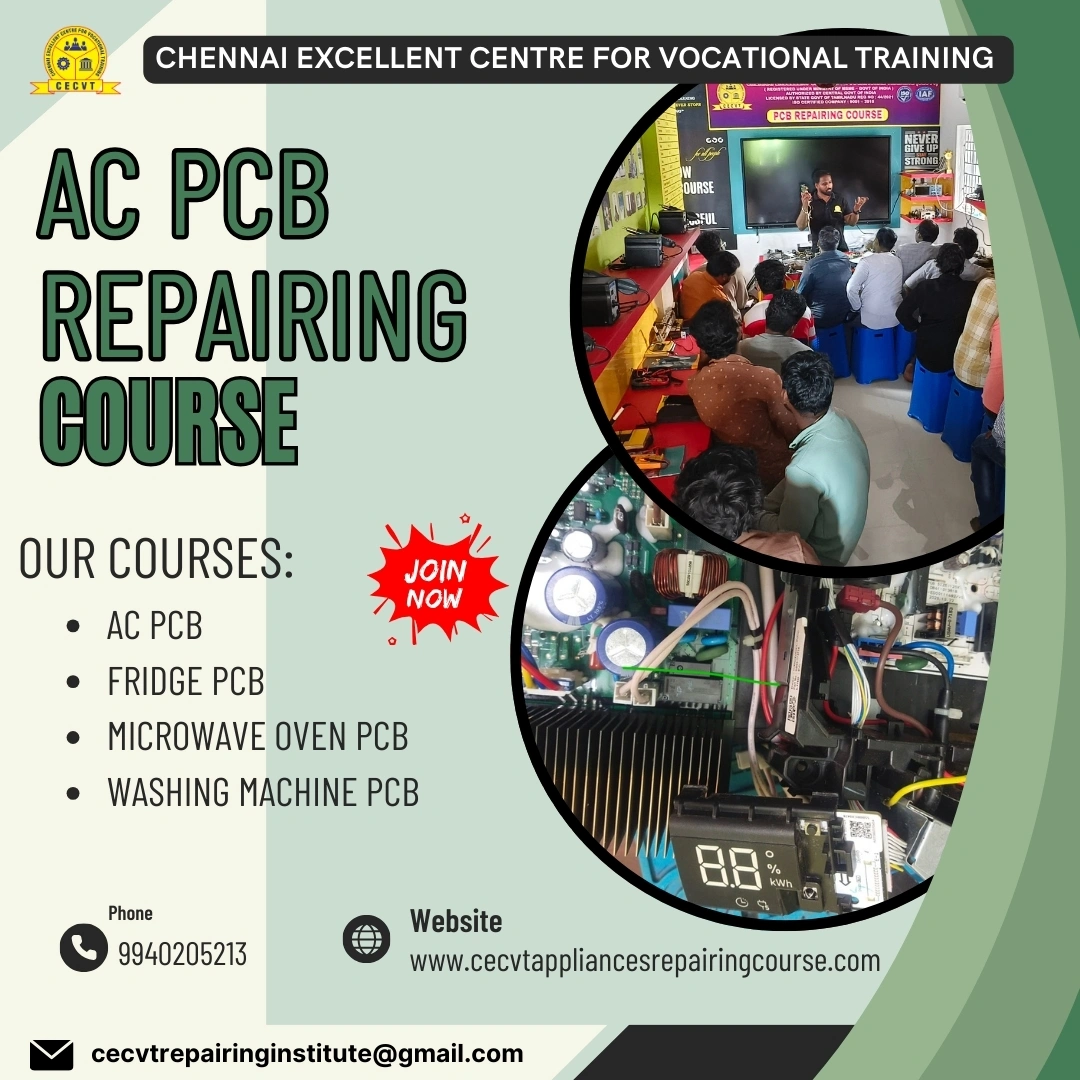 AC PCB Repairing Course in Etmadpur