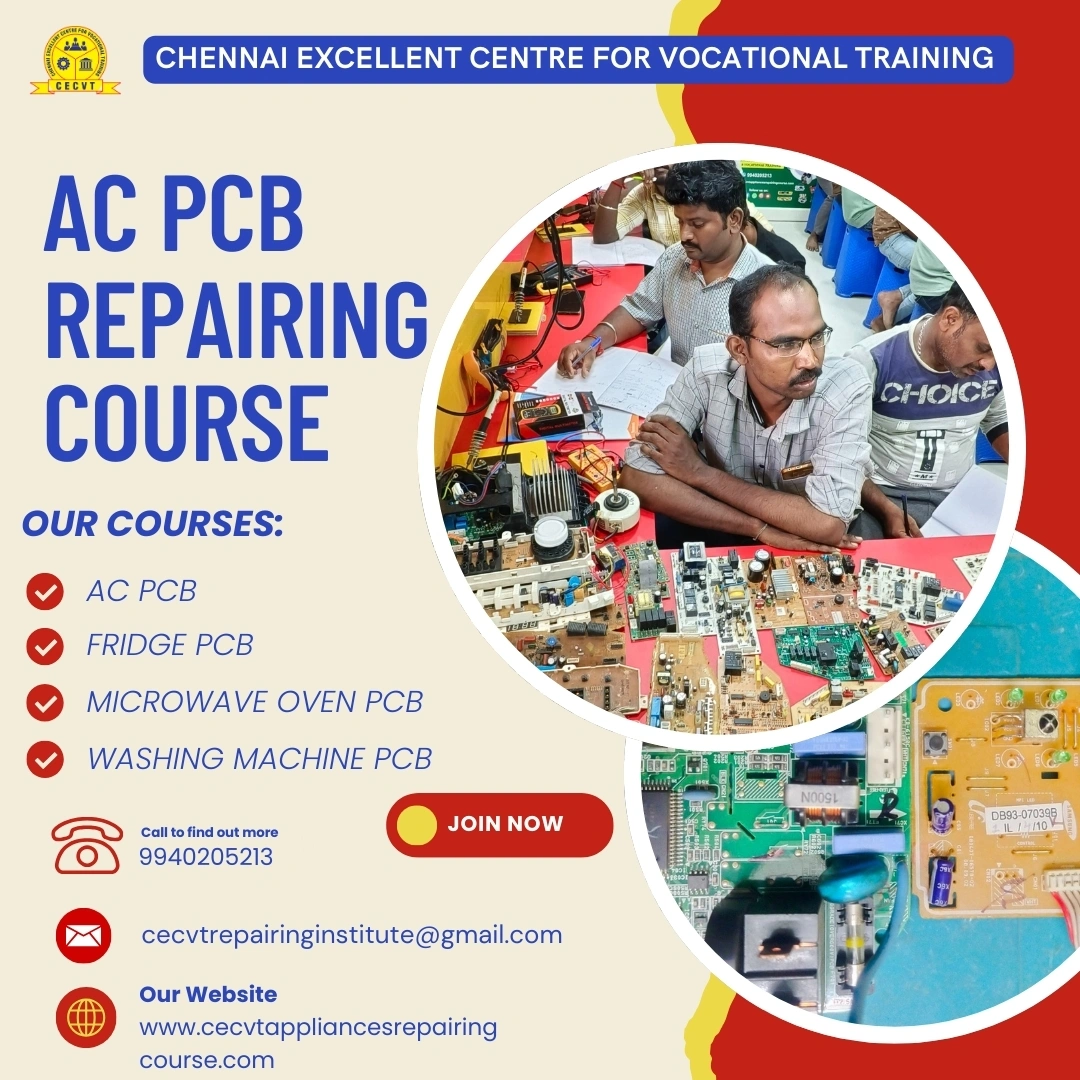 AC PCB Repairing Course in Geeta Colony