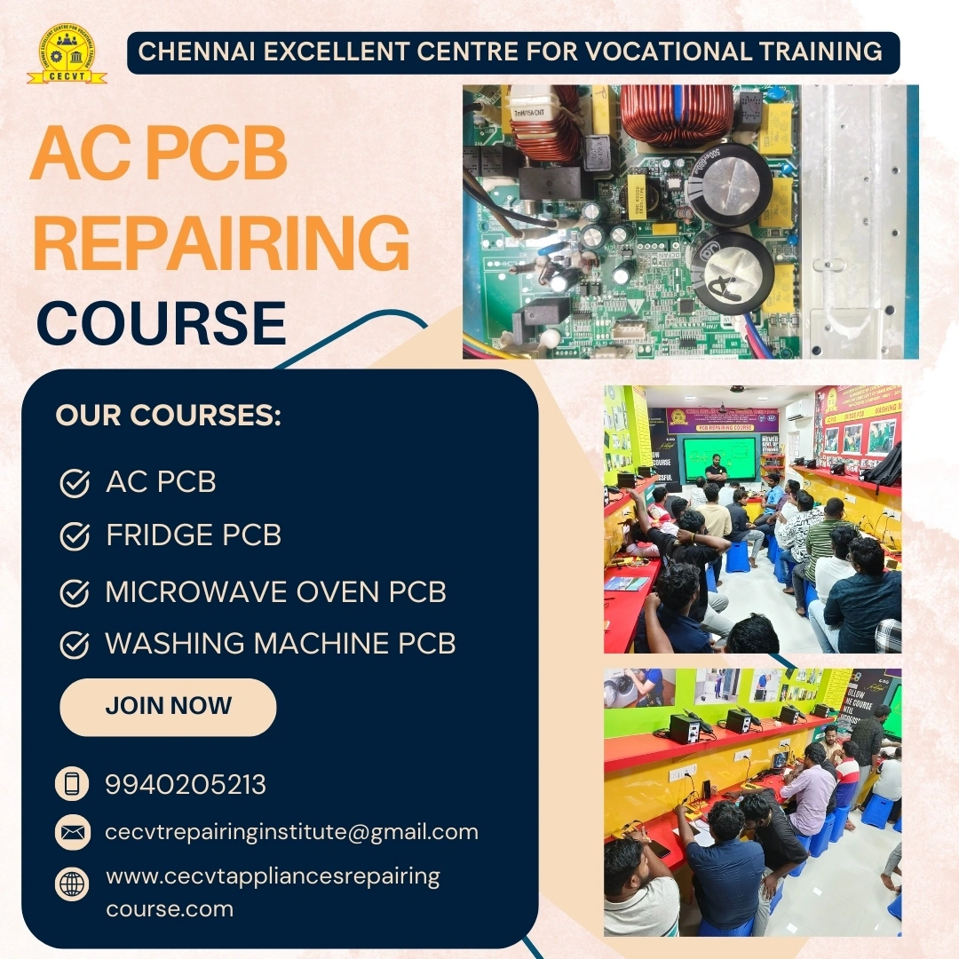 AC PCB Repairing Course in Geeta Colony
