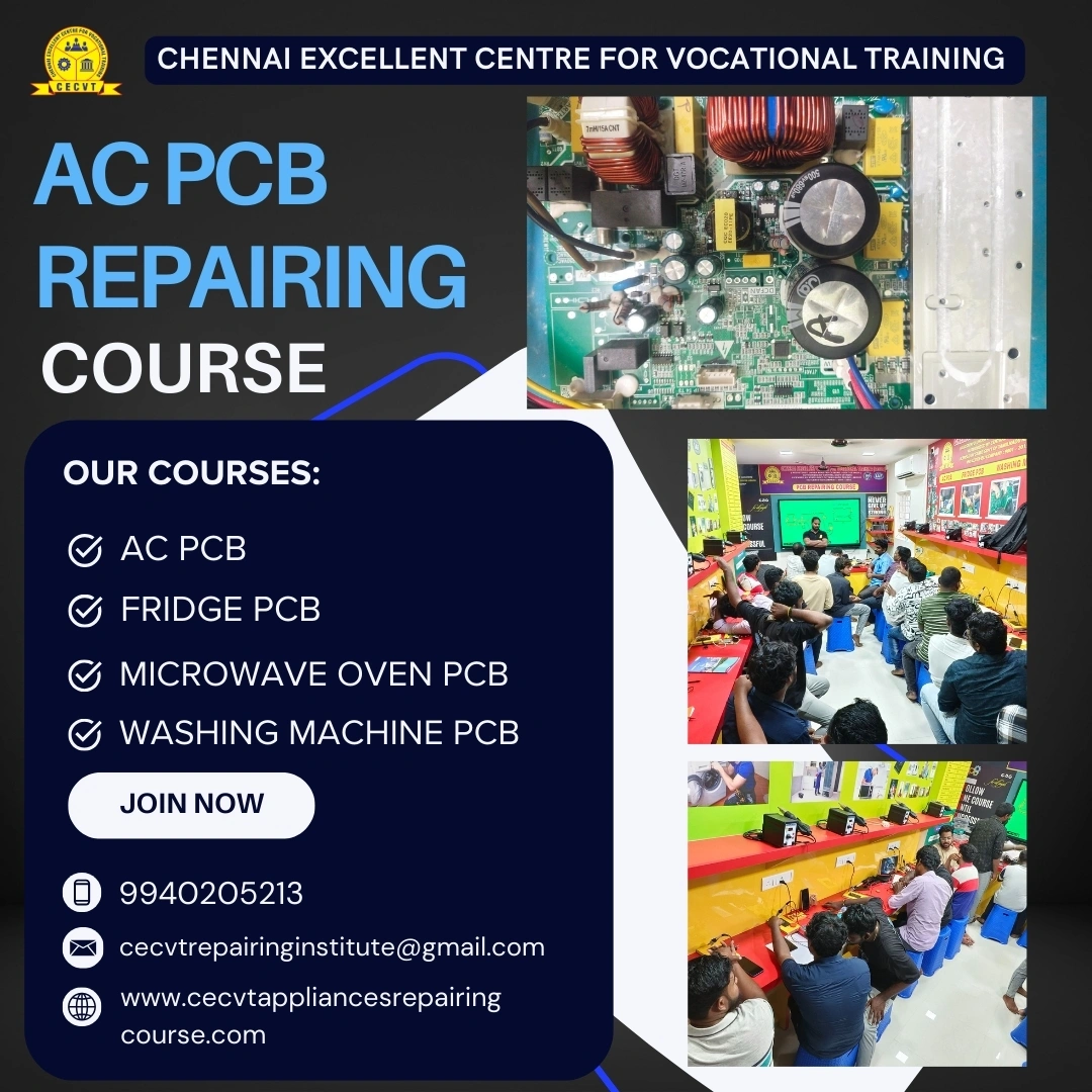 AC PCB Repairing Course in Geeta Colony