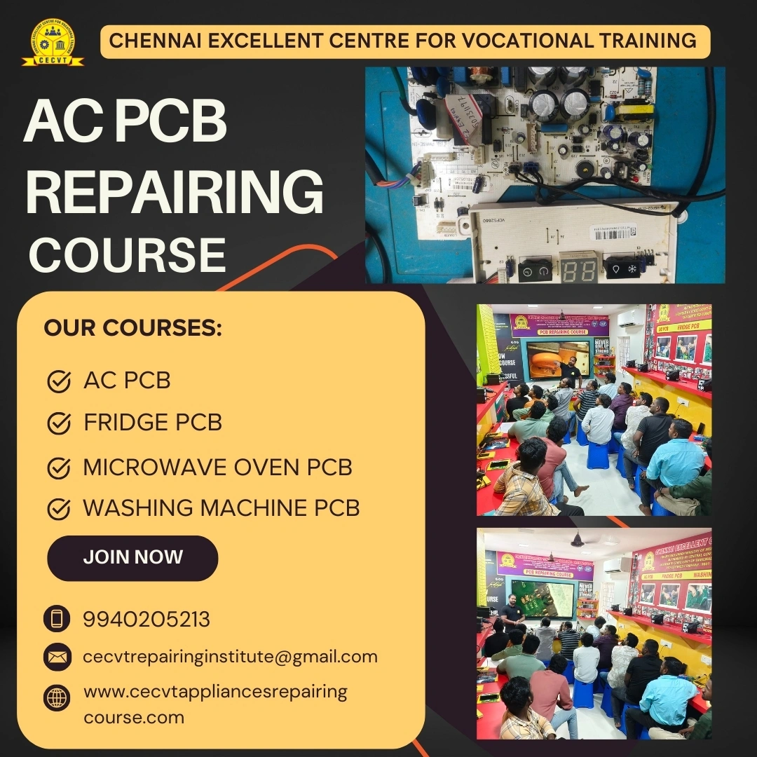 AC PCB Repairing Course in Geeta Colony