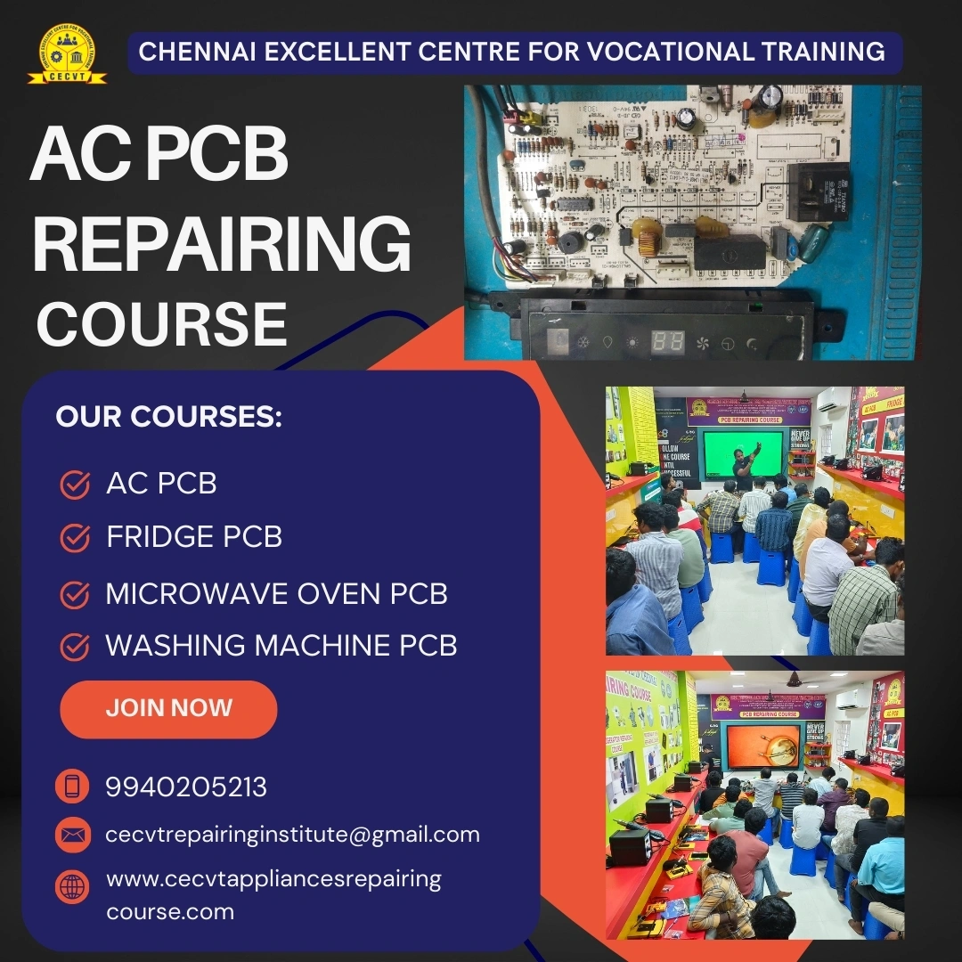 AC PCB Repairing Course in Geeta Colony