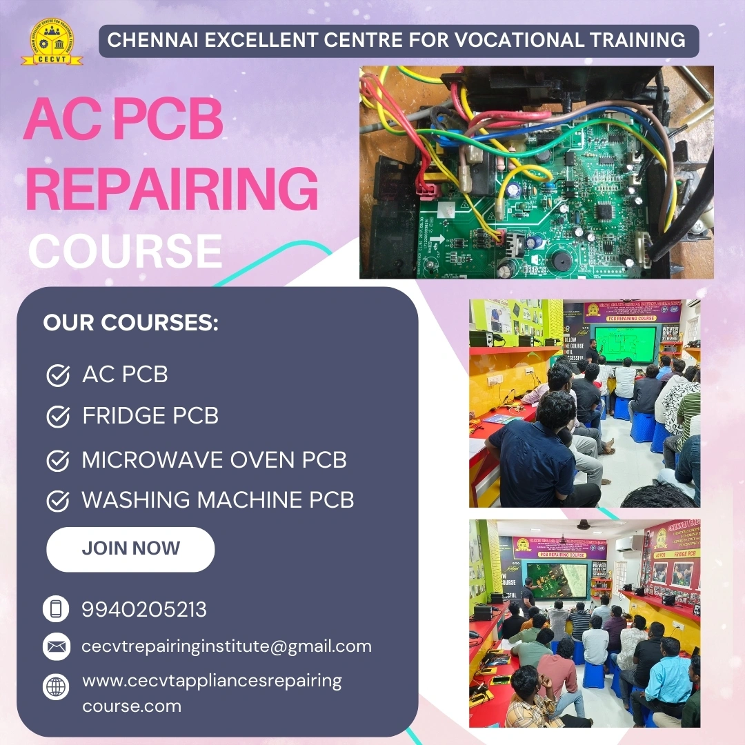 AC PCB Repairing Course in Geeta Colony